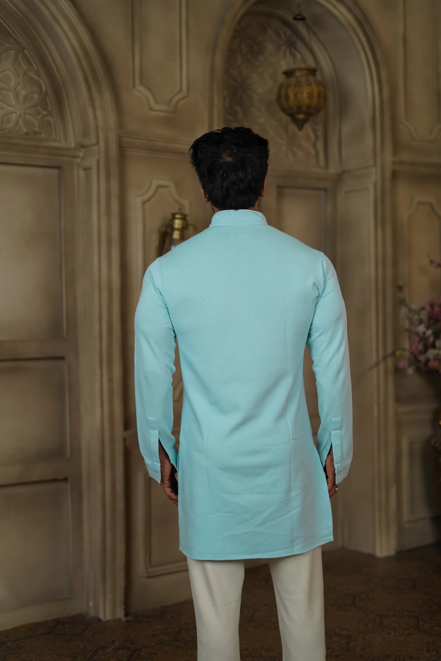 STRETCH V PIPEN KURTA WITH PANTS