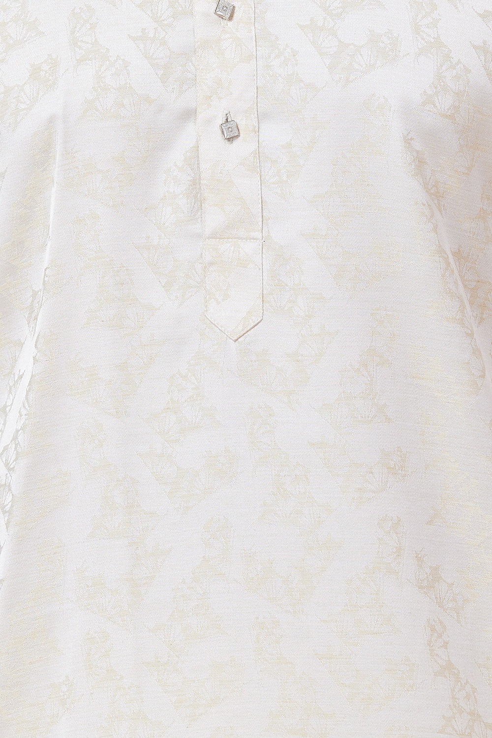 KURTA GOLD JACQUARD FLORAL