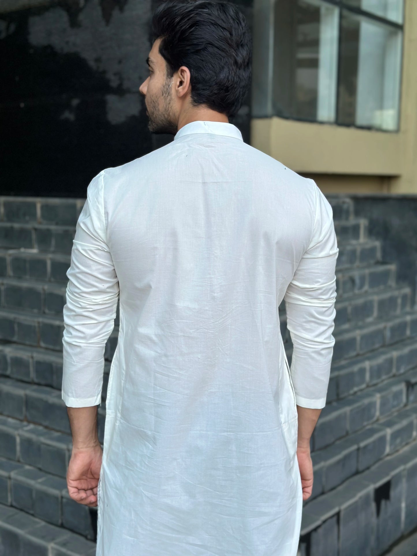 WHITE KURTA