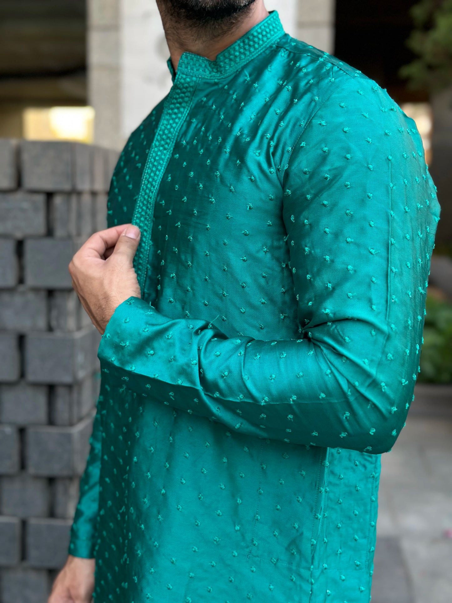 LIGHT GREEN KURTA
