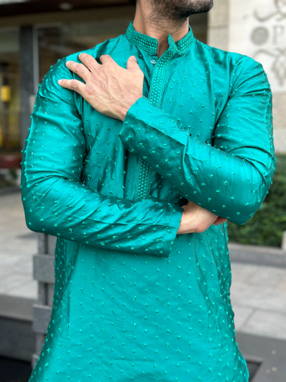 LIGHT GREEN KURTA