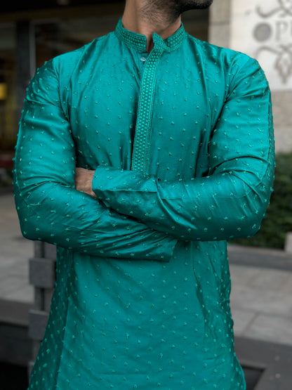 LIGHT GREEN KURTA