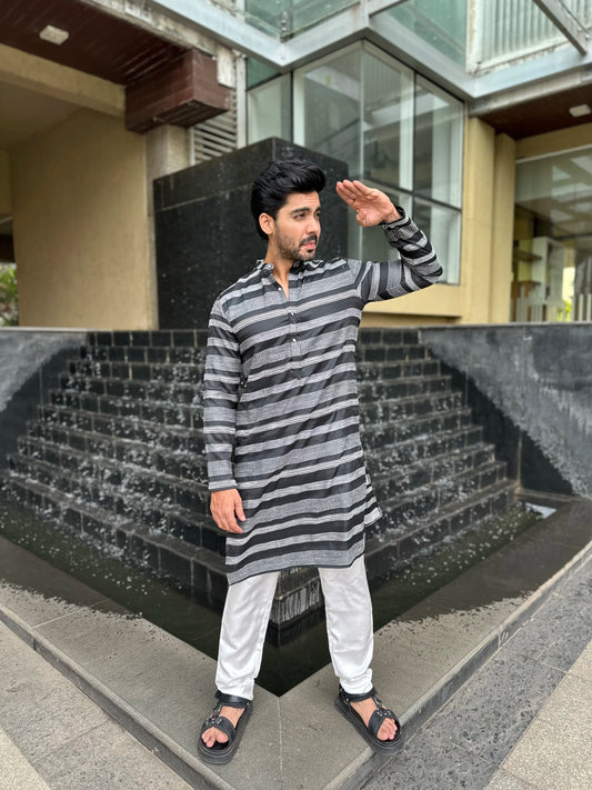 STRIPES KURTA