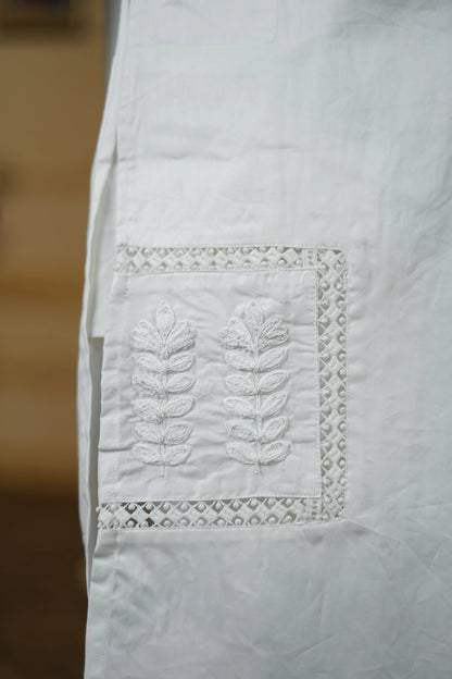 BOX BOOTI HAND EMBROIDERED KURTA WITH PANTS