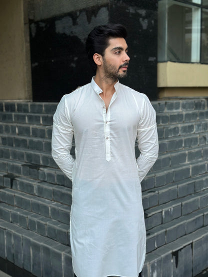 WHITE KURTA