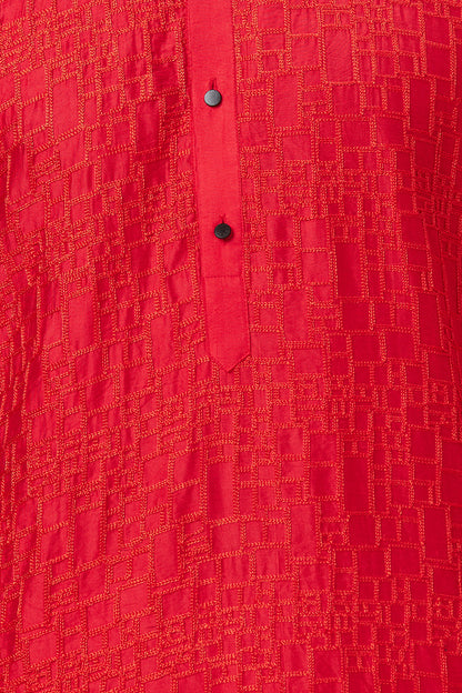 STYLISH BOX EMBROIDERY DESIGN KURTA