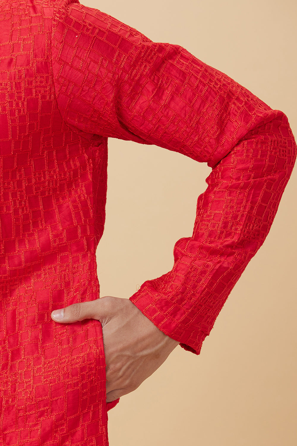 STYLISH BOX EMBROIDERY DESIGN KURTA
