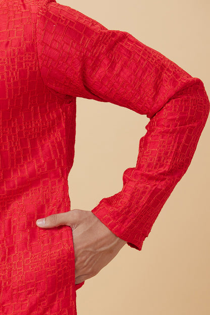 STYLISH BOX EMBROIDERY DESIGN KURTA