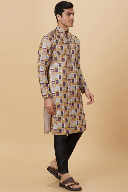 KURTA GEOMETRICAL FULL EMBELLISHED WORK