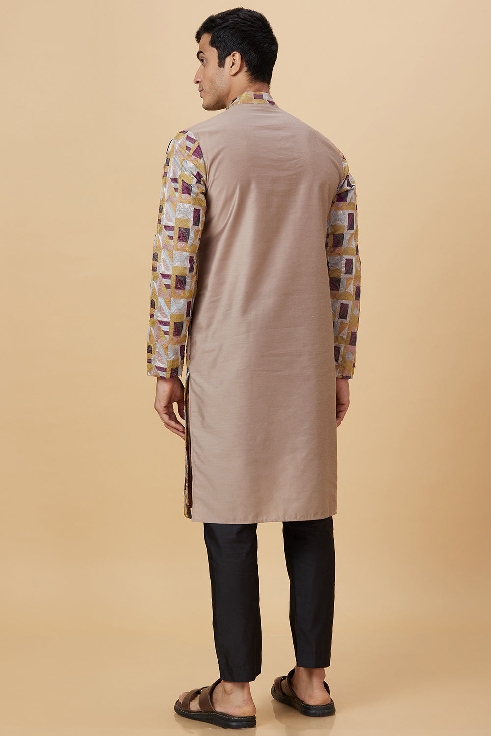 KURTA GEOMETRICAL FULL EMBELLISHED WORK