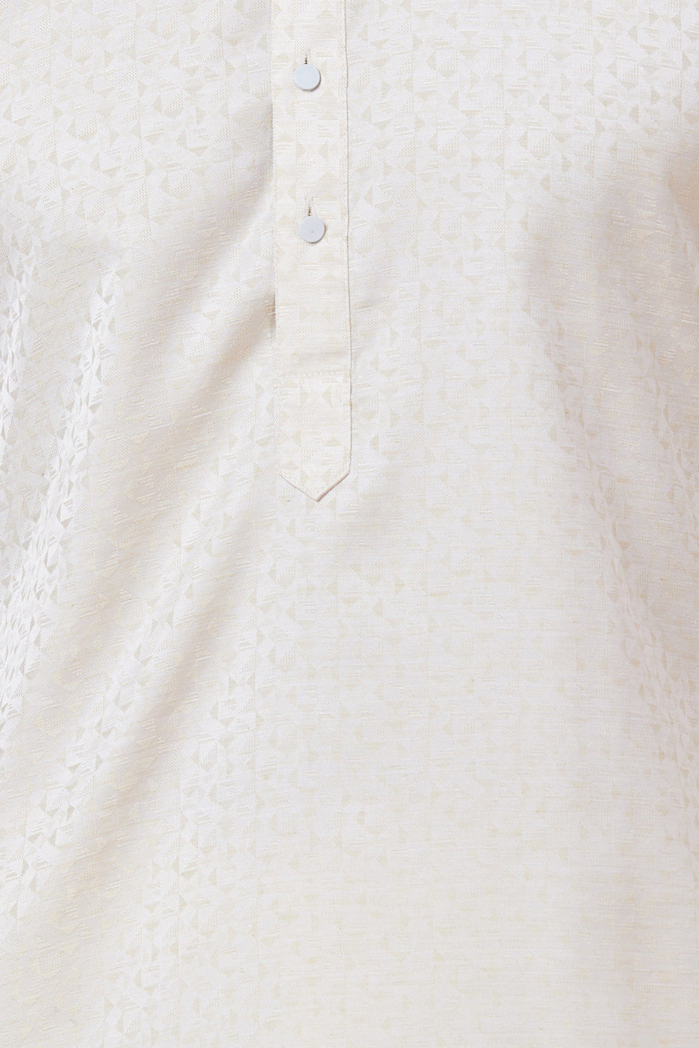 KURTA GOLD JACQUARD TRIANGLE