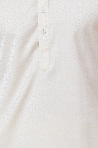 KURTA GOLD JACQUARD TRIANGLE
