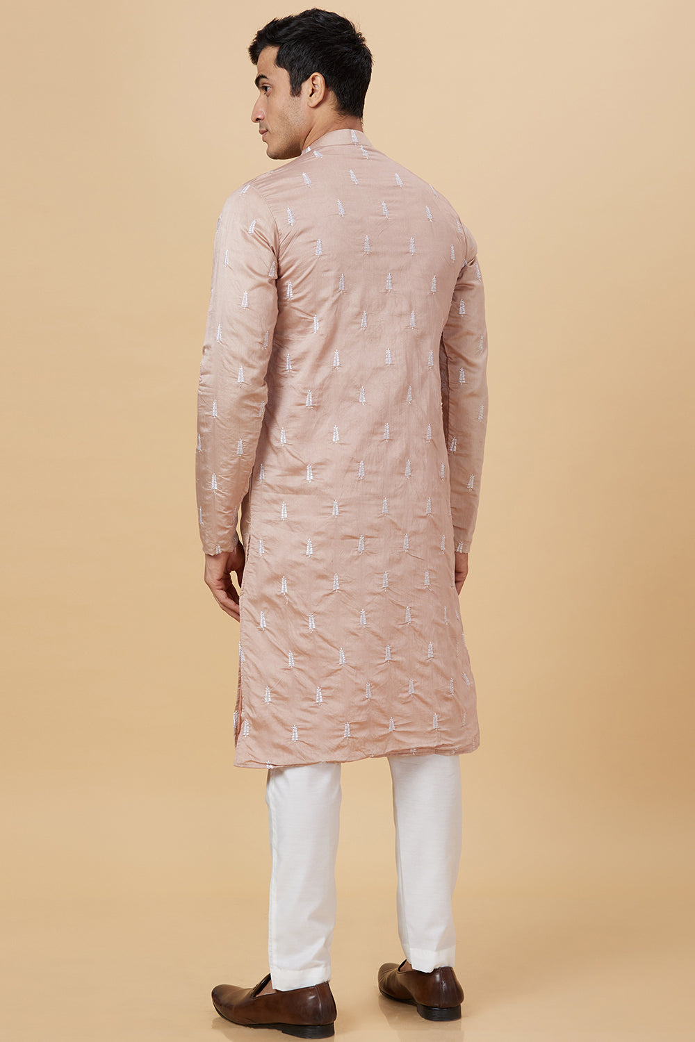 KURTA BRONZE WITH TWIG EMBROIDERY WORK