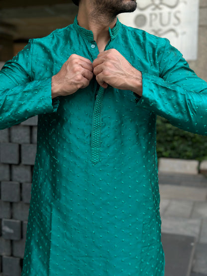 LIGHT GREEN KURTA