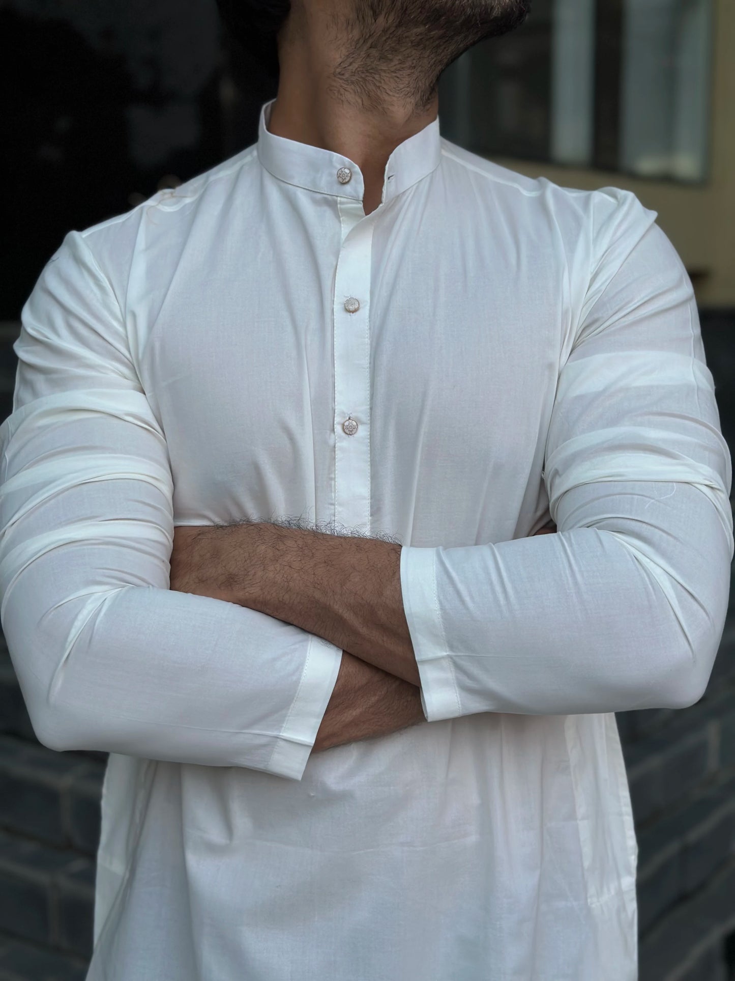 WHITE KURTA