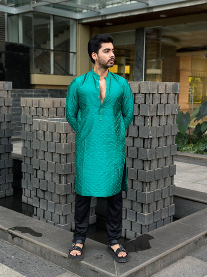 LIGHT GREEN KURTA