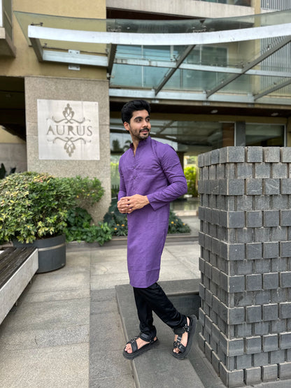 PURPLE KURTA
