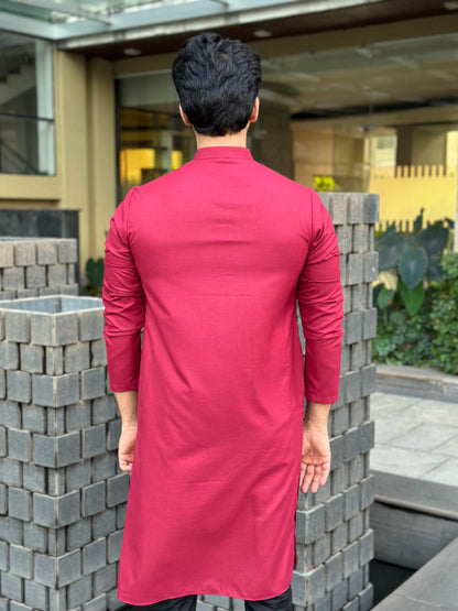 RED KURTA