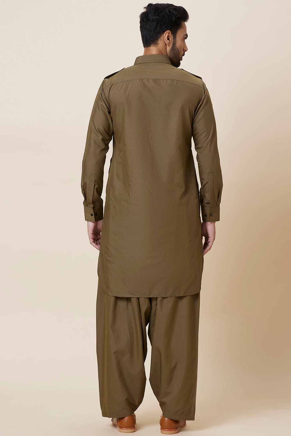 Pathani Set Military
